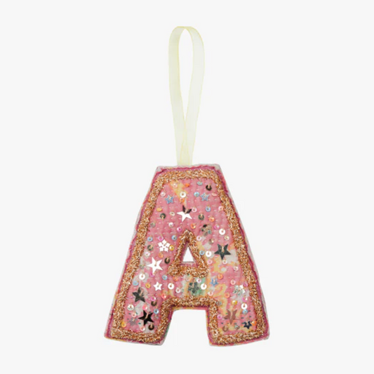 Alphabet Kantha Ornament - No. 2