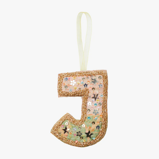 Alphabet Kantha Ornament - No. 49