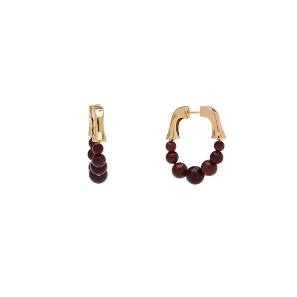 Phoebe Hoops / Espresso