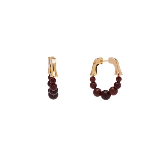 Phoebe Hoops / Espresso