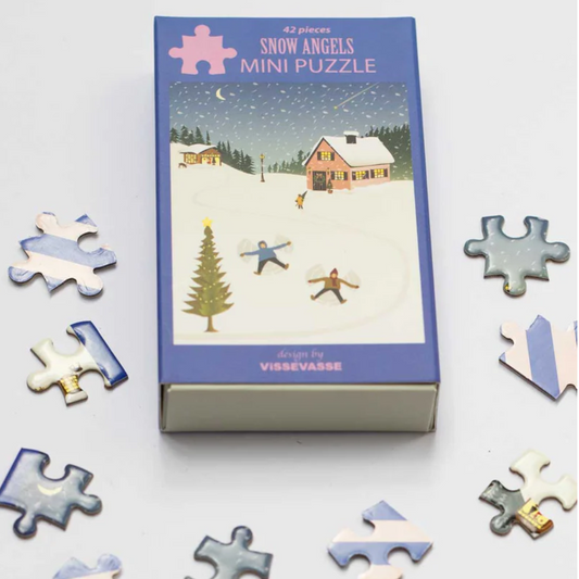 SNOW ANGELS - mini puzzle