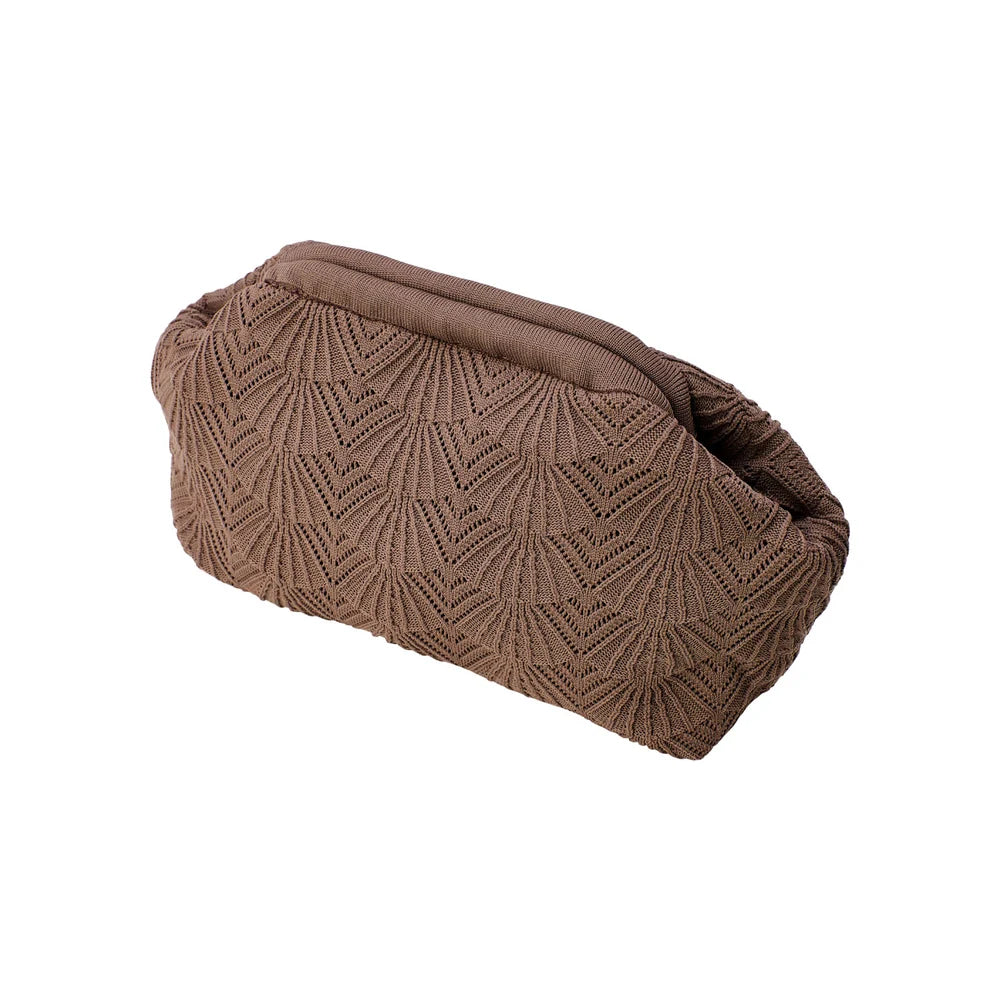 Shelly Clutch / Brun