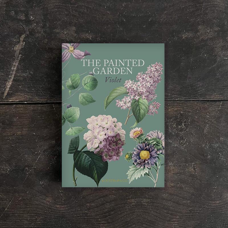 The painted garden / Violet / 8 kort