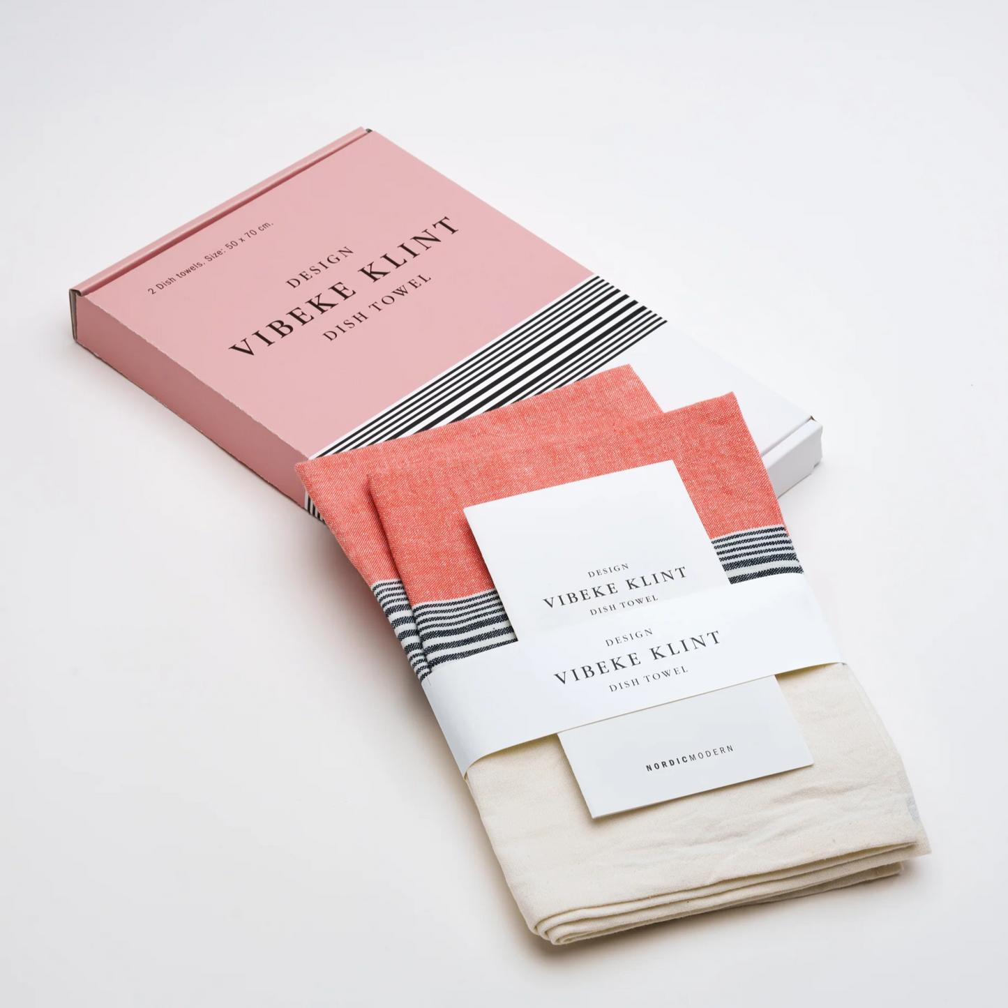 Viskestykker / 2 stk / Rose