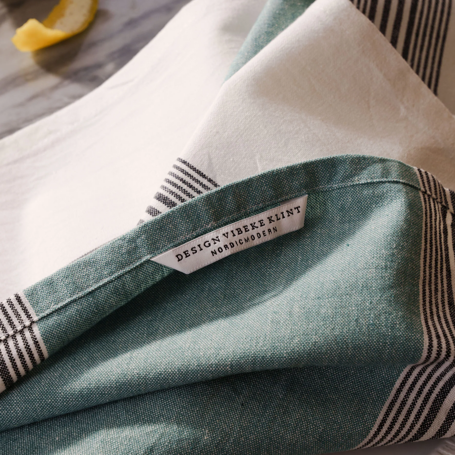 Viskestykker / 2 stk / Blågrøn