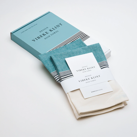 Viskestykker / 2 stk / Blågrøn