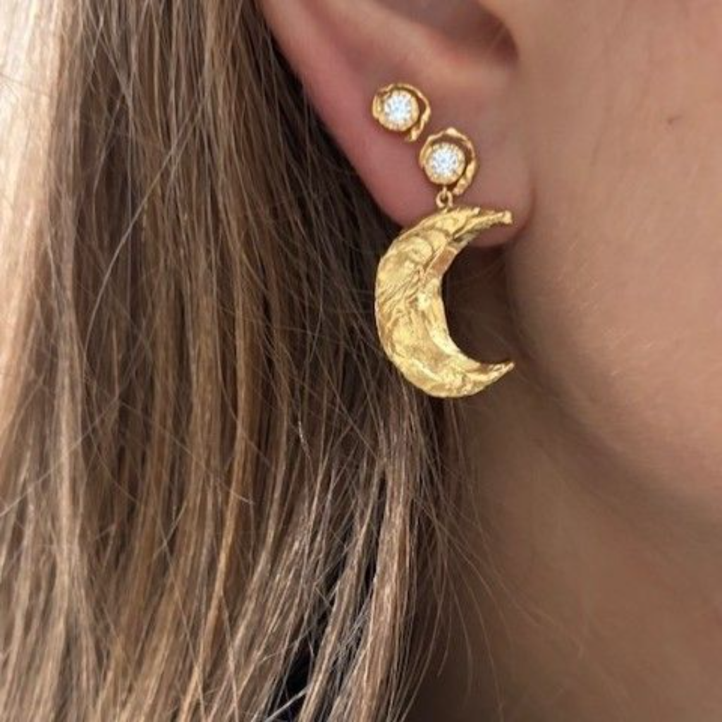 Claire de Lune Earring / Right / Single