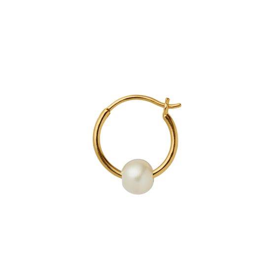 Big Pearl Berrie Hoop / Single