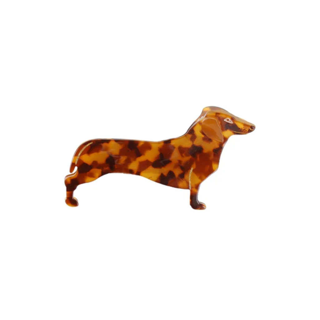 Gravhund Hårklemme / Brun