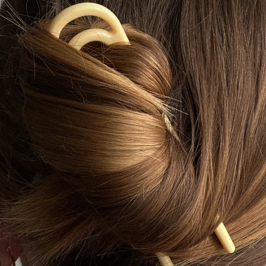 Jolie Hair Pin / Taupe