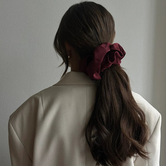 Cali scrunchie / Bottle Green