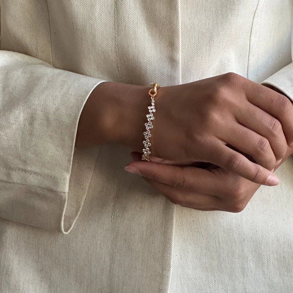 Claire Crystal / Armbånd / Guld
