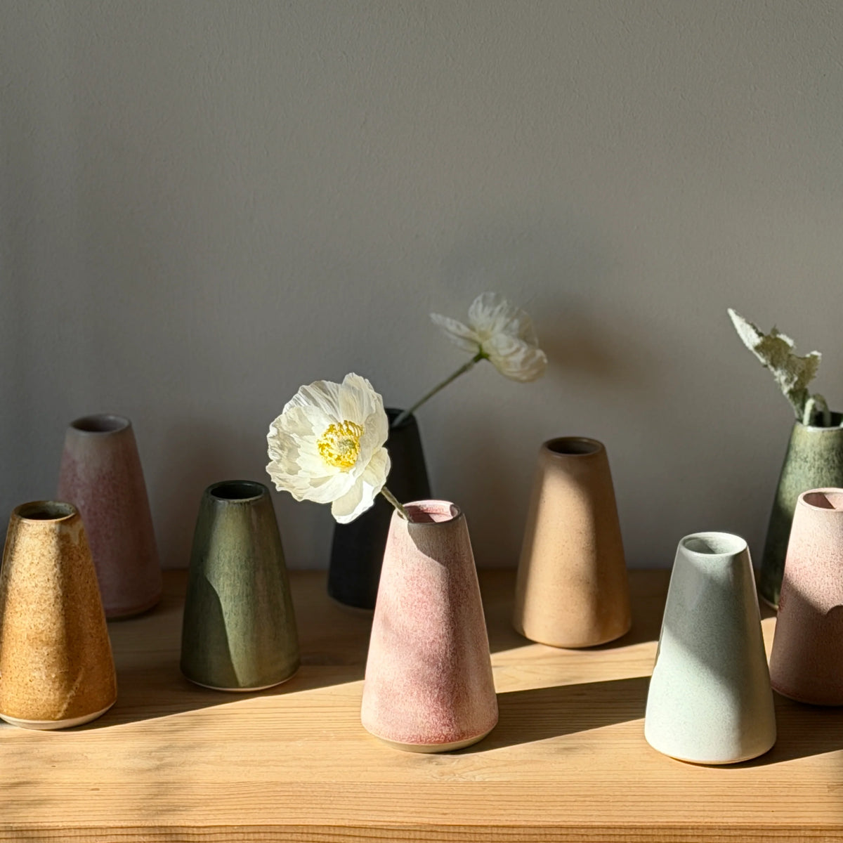 Oda vase lille / brun