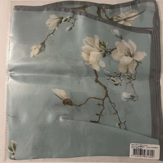Silketørklæde / Flonis Scarf / Dust Blue