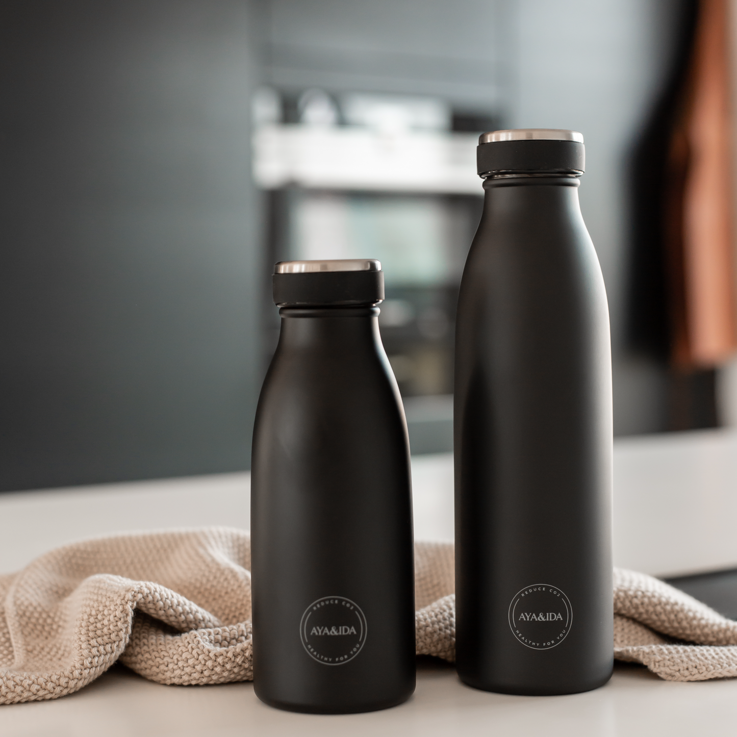 Drikkeflaske 350 ml / Matte black