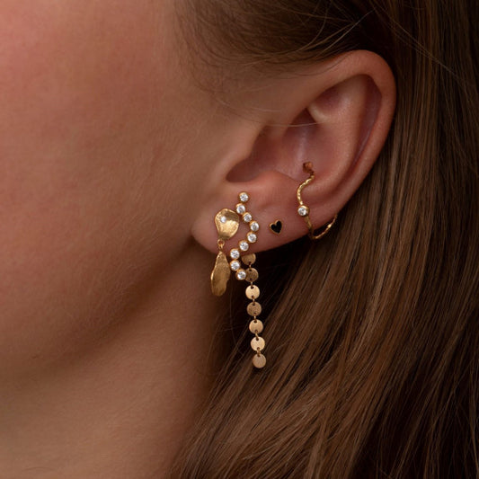 Petit coins behind ear earring