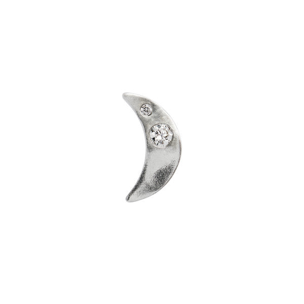 Petit bella moon earring silver