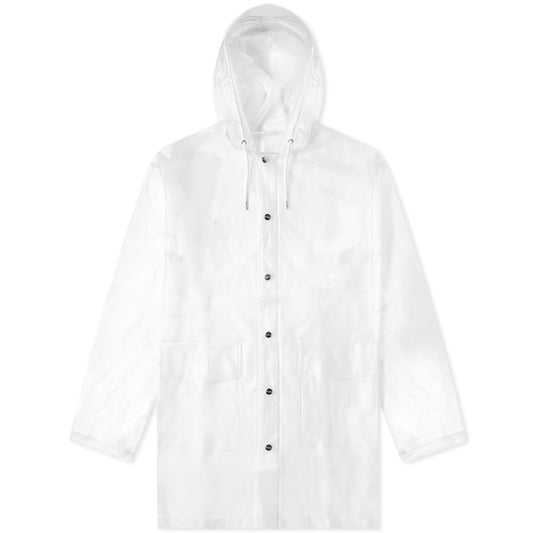 Hooded coat / Foggy white