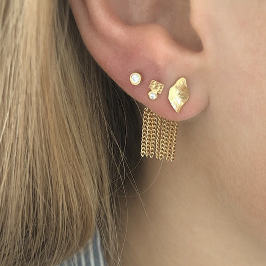 Petit ile de l'amour earring gold