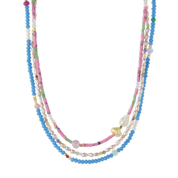 Color crush necklace / Santorini mix