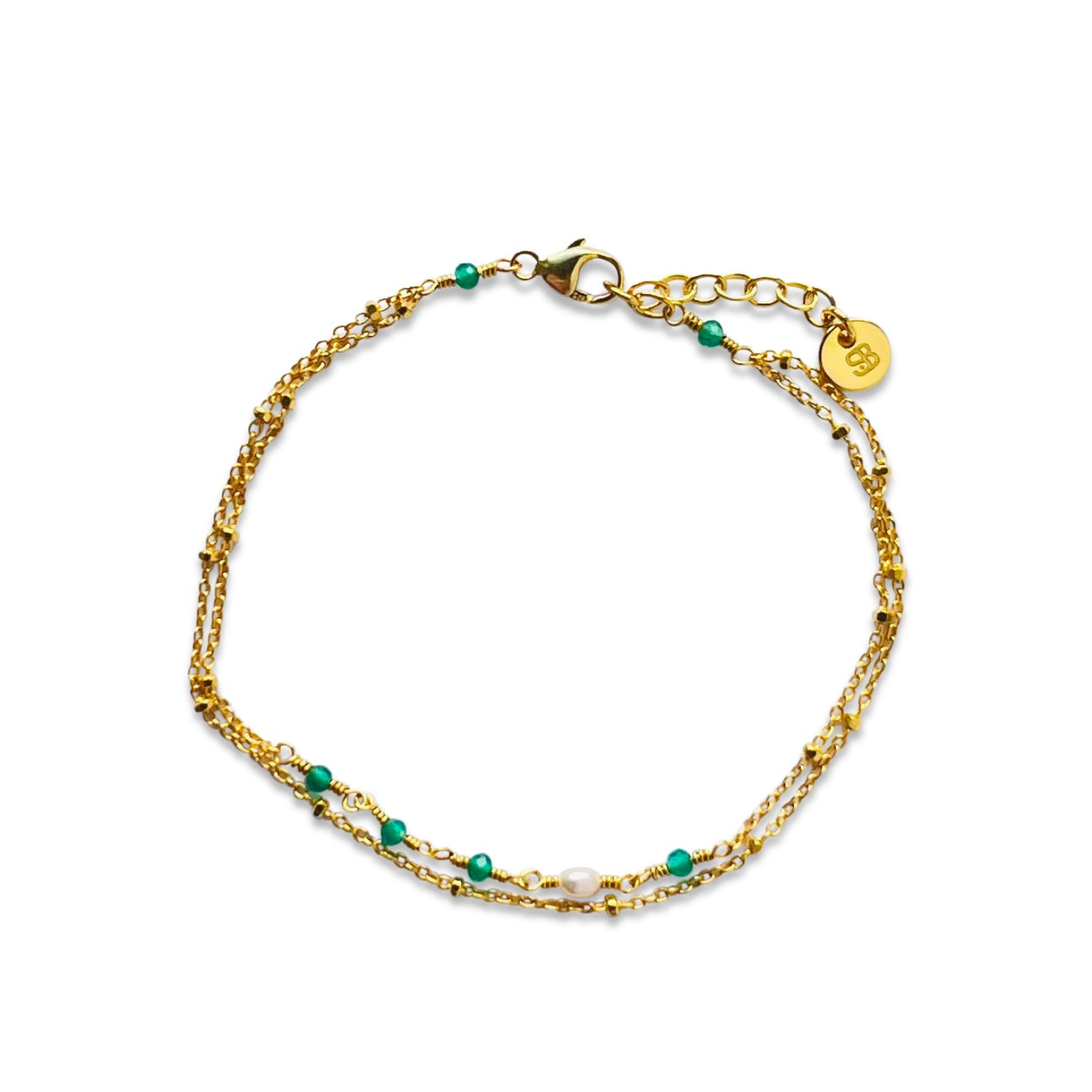Agnes green armbånd