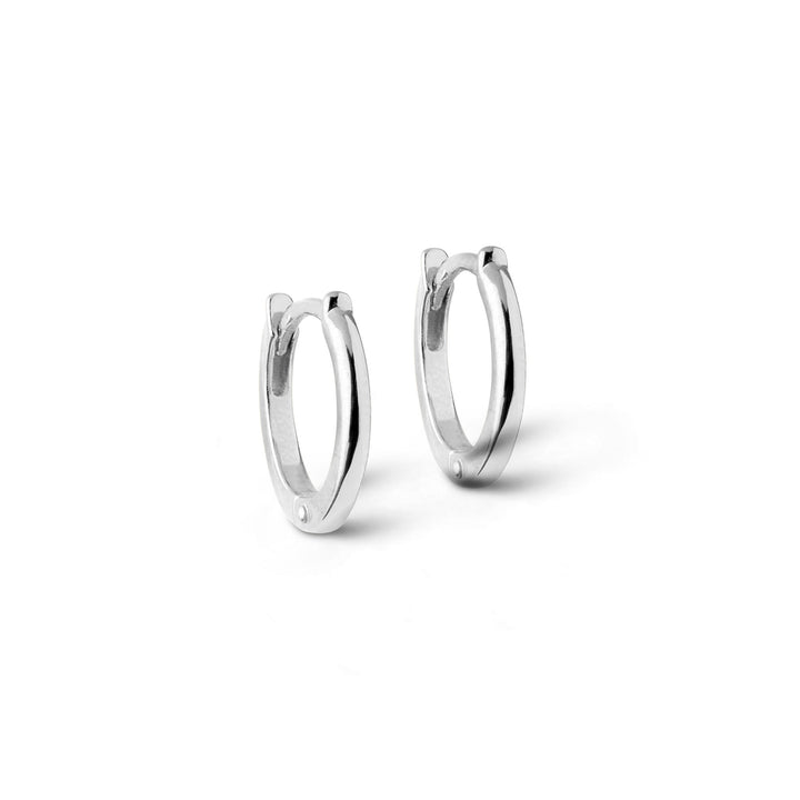 Classic hoops silver