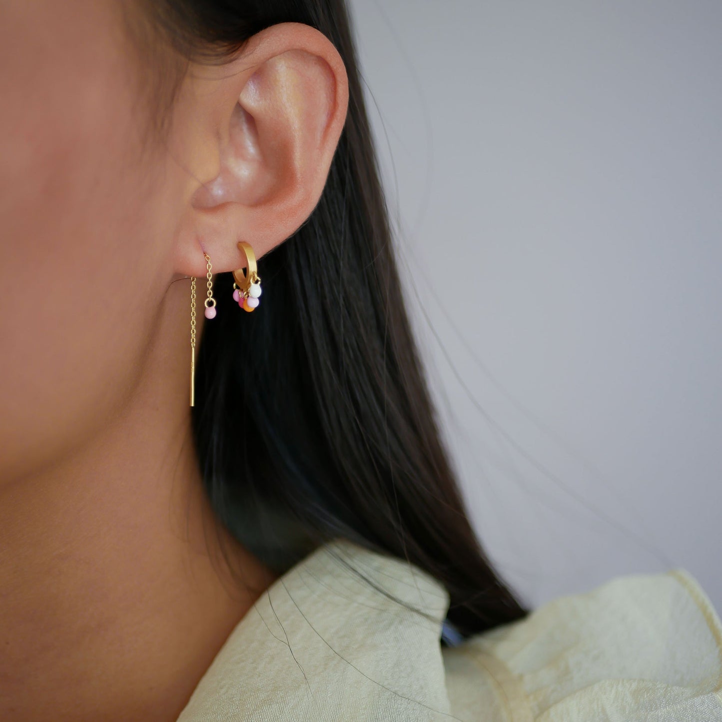 Rainbow hoops / Bubblegum