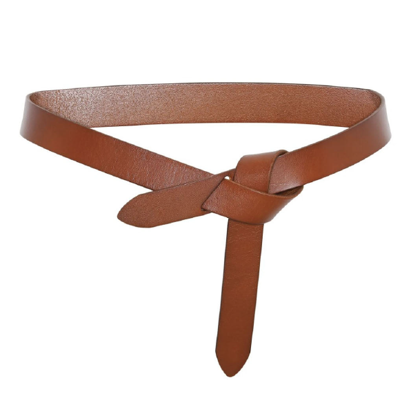 Tie belt / Cognac