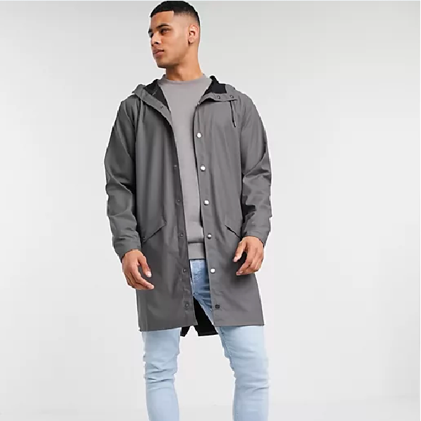 Long jacket / Charcoal