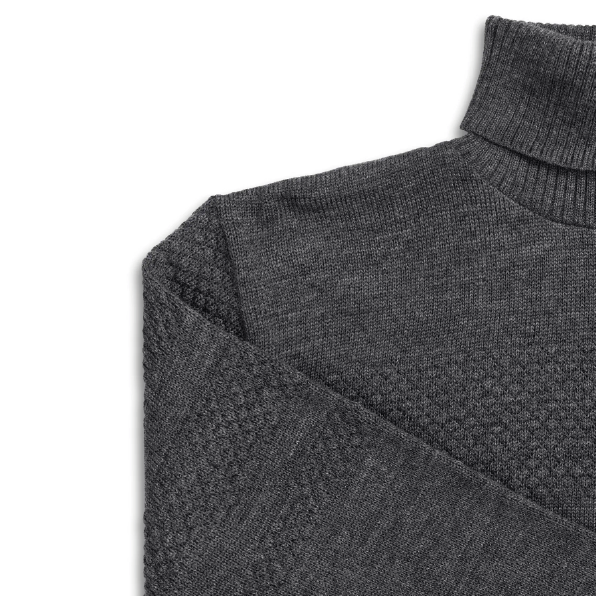 Klemens knit / Charcoal Melange