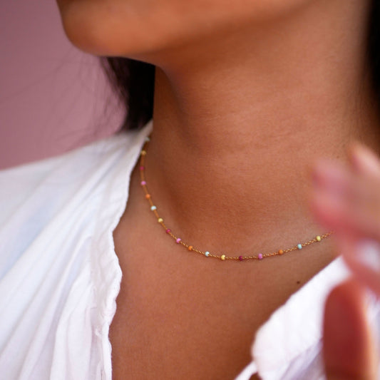 Lola necklace / Rainbow