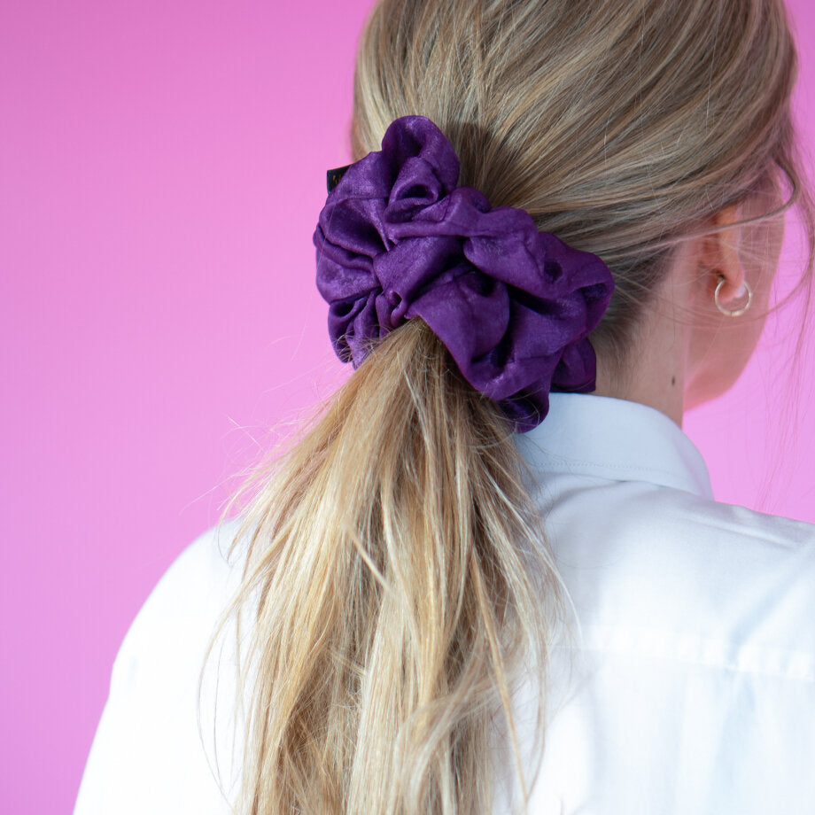 Bella mega scrunchie / Lilla violet