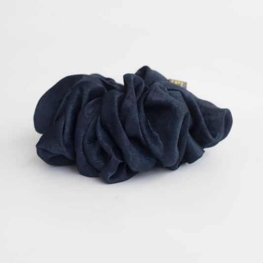 Bella mega scrunchie / Navy blå