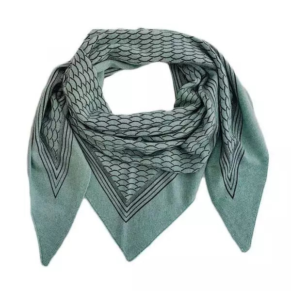 GAUGE & PLY TØRKLÆDE / GAIA SCARF / DUSTY GREEN