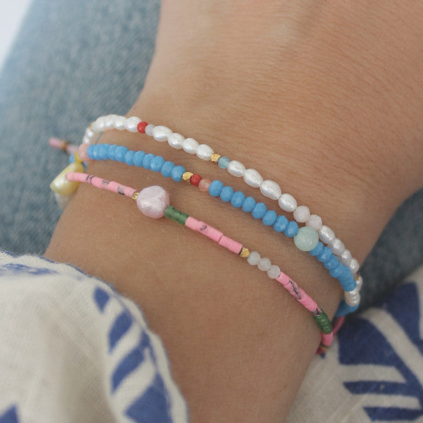 Color crush bracelet / Santorini mix