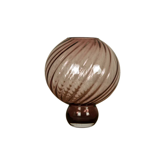 Meadow Swirl Vase - Topaz Medium