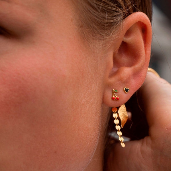 Petit coins behind ear earring